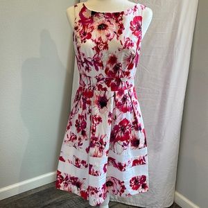 White House Black Market Floral Dress